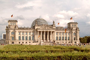 Reichstagsgebäude in Berlin